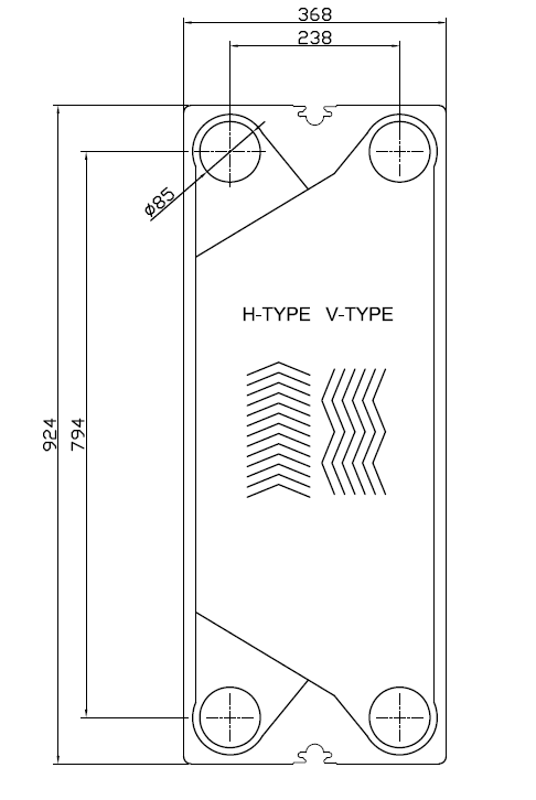 Plate & Gasket for M80SKP